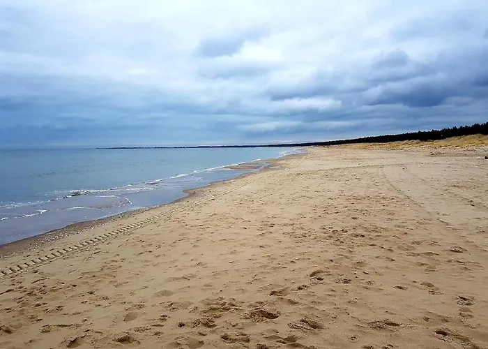 דירה Papaja Caloroczny Na Wyspie Sobieszewskiej גדנסק